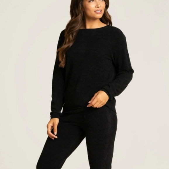 Barefoot Dreams Black Sweatshirt - Picture 3 of 7
